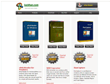 Tablet Screenshot of luckhan.com